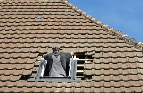 Pose de velux - Virelade